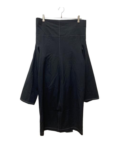 Y’s（ワイズ）Y’s (ワイズ) ウールギャバダブルコート　YU-J10-100 ブラック サイズ:2の古着・服飾アイテム