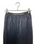 THINGS THAT MATTER (シングスザットマター) FOIL SATIN PLEATS NARROW SKIRT ブラック サイズ:１：5000円