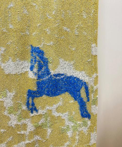 TAN（タン）TAN (タン) DREAMY HORSE KNITTED DRESS　TN24SS023 BLUE MIX サイズ:Fの古着・服飾アイテム