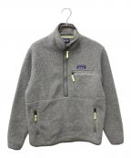 Patagoniaパタゴニア）の古着「ハーフジップフリースジャケット」｜グレー