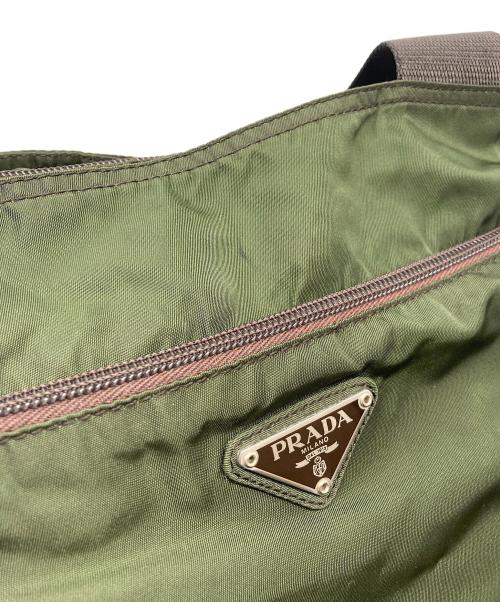 PRADA（プラダ）PRADA (プラダ) トートバッグ グリーンの古着・服飾アイテム