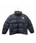 THE NORTH FACE（ザ ノース フェイス）の古着「Short Nuptse Jacket」｜ブラック