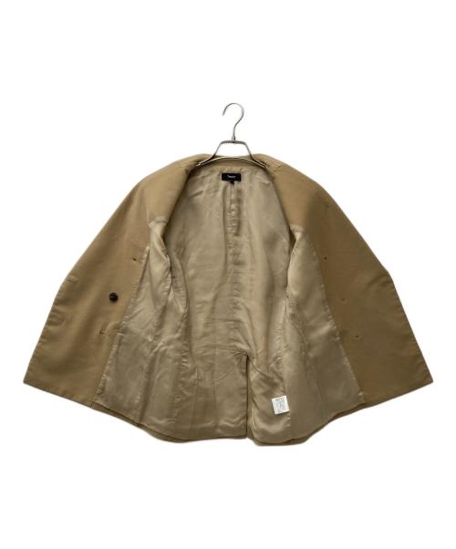 theory（セオリー）theory (セオリー) SLEEK FLANNEL BOXY DB JKT　01-4304103 ベージュ サイズ:00の古着・服飾アイテム