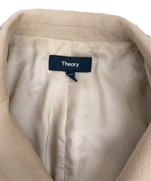 theory（セオリー）theory (セオリー) SLEEK FLANNEL BOXY DB JKT　01-4304103 ベージュ サイズ:00の古着・服飾アイテム