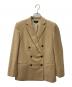 theory（セオリー）の古着「SLEEK FLANNEL BOXY DB JKT　01-4304103」｜ベージュ