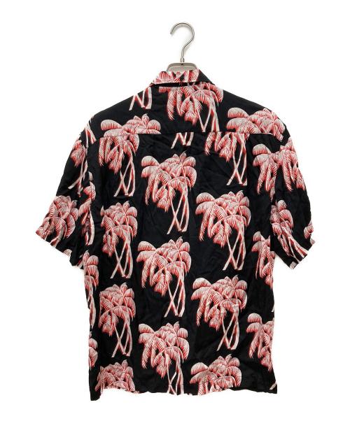 DIESEL（ディーゼル）DIESEL (ディーゼル) Palm-Treeプリントシャツ ブラック サイズ:Lの古着・服飾アイテム