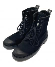 DIESEL（ディーゼル）の古着「D-THROUPER DBB ZC BOOTS Y02481 PS066T8013」｜ブラック