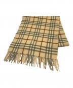 Burberry'sバーバリーズ）の古着「カシミヤマフラー」｜ベージュ