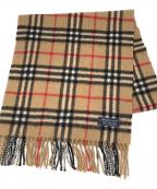 Burberry'sバーバリーズ）の古着「カシミヤマフラー」｜ブラウン