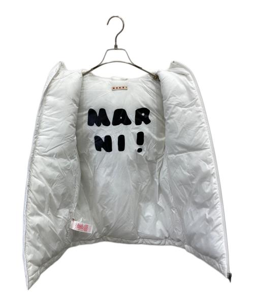 MARNI（マルニ）MARNI (マルニ) Quilting Vest/キルティングベスト ホワイト サイズ:kids12の古着・服飾アイテム