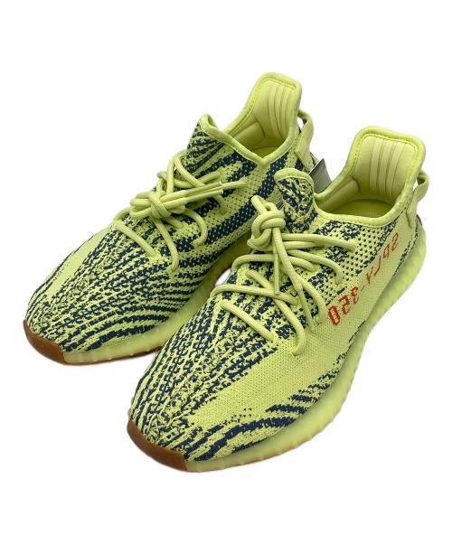 adidas（アディダス）adidas (アディダス) YEEZY BOOST Semi Frozen Yellow サイズ:27 未使用品の古着・服飾アイテム