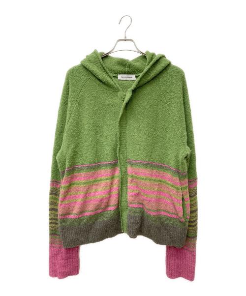 KIKO KOSTADINOV（キコ・コスタディノフ）KIKO KOSTADINOV (キコ・コスタディノフ) KETRA HOODIE 00142023 グリーン サイズ:46の古着・服飾アイテム