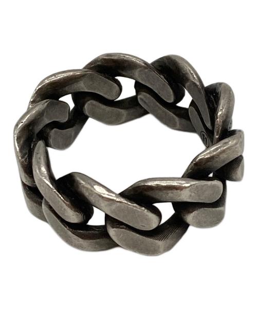 Maison Margiela（メゾンマルジェラ）Maison Margiela (メゾンマルジェラ) Chain Ring SI8UQ0004 SV0130 シルバー サイズ:19号の古着・服飾アイテム