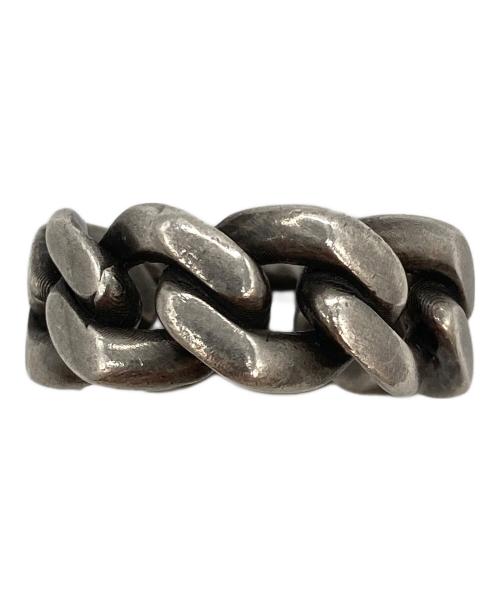 Maison Margiela（メゾンマルジェラ）Maison Margiela (メゾンマルジェラ) Chain Ring SI8UQ0004 SV0130 シルバー サイズ:19号の古着・服飾アイテム