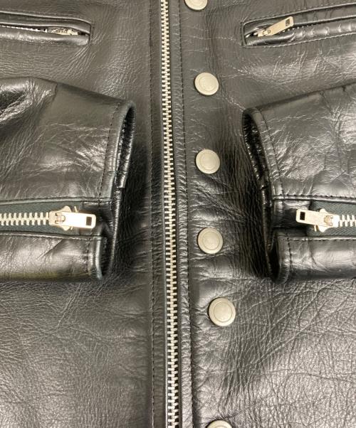 N.HOOLYWOOD（エヌ ハリウッド）N.HOOLYWOOD (エヌ ハリウッド) 流星ライダースジャケット 514pieces ブラック サイズ:Mの古着・服飾アイテム