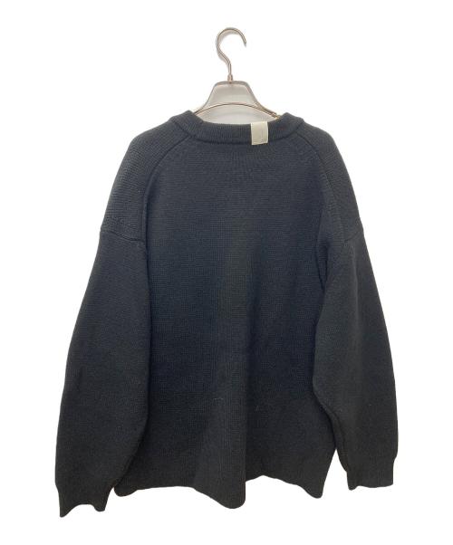 N.HOOLYWOOD（エヌ ハリウッド）N.HOOLYWOOD (エヌ ハリウッド) EDIFICE (エディフィス) 別注レタードカーディガン 1226-KT01-061 ブラック サイズ:40の古着・服飾アイテム