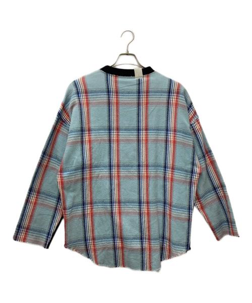 N.HOOLYWOOD（エヌ ハリウッド）N.HOOLYWOOD (エヌ ハリウッド) ネルドッキングスウェット　191-CS04-019 ブラック サイズ:Lの古着・服飾アイテム