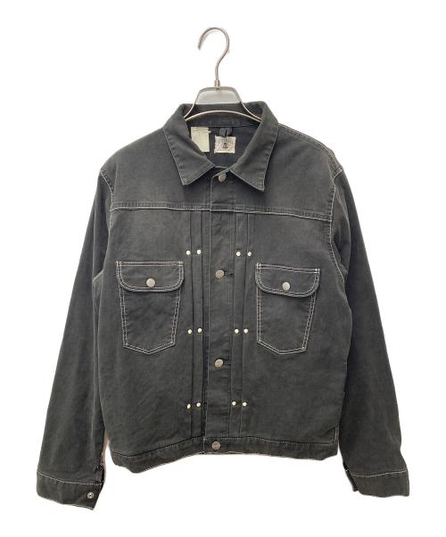 Wrangler（ラングラー）Wrangler (ラングラー) N.HOOLYWOOD (エヌ ハリウッド) ランチャージャケット S9093 ブラック サイズ:Mの古着・服飾アイテム