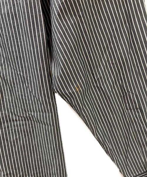 MM6 Maison Margiela（エムエムシックスメゾンマルジェラ）MM6 Maison Margiela (エムエムシックスメゾンマルジェラ) ストライプロングスリーブシャツ　S32DL0223 グレー サイズ:40の古着・服飾アイテム
