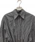 MM6 Maison Margiela (エムエムシックスメゾンマルジェラ) ストライプロングスリーブシャツ　S32DL0223 グレー サイズ:40：5000円