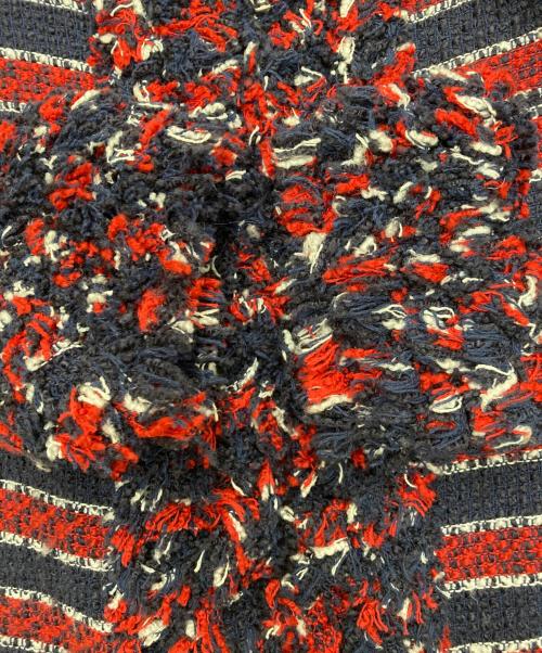 sacai luck（サカイラック）sacai luck (サカイラック) ツイードジャケット　11SSLU218 ネイビー×レッド サイズ:2の古着・服飾アイテム