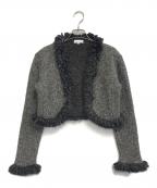 Christian Diorクリスチャン ディオール）の古着「装飾ウールジャケット」｜グレー