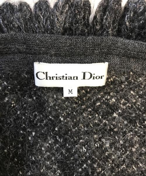 Christian Dior（クリスチャン ディオール）Christian Dior (クリスチャン ディオール) 装飾ウールジャケット グレー サイズ:Mの古着・服飾アイテム