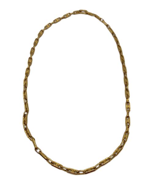 CELINE（セリーヌ）CELINE (セリーヌ) マカダムネックレス ゴールドの古着・服飾アイテム