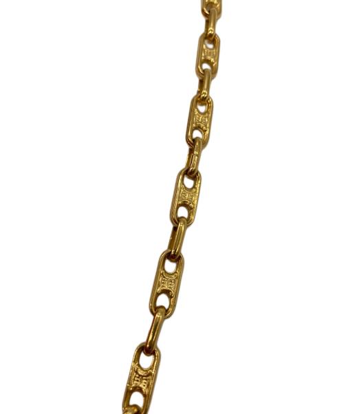 CELINE（セリーヌ）CELINE (セリーヌ) マカダムネックレス ゴールドの古着・服飾アイテム