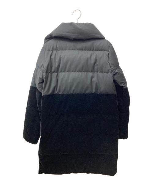 JOCONDE ROYAL（ジョコンダ ロイヤル）JOCONDE ROYAL (ジョコンダ ロイヤル) 異素材ダウンコート　078014-18 ブラック サイズ:40の古着・服飾アイテム