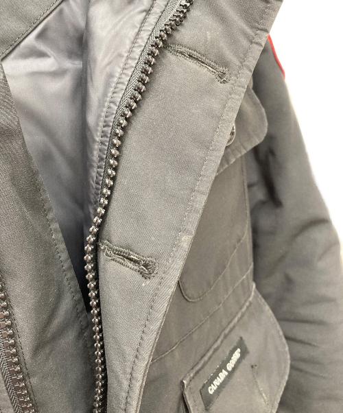 CANADA GOOSE（カナダグース）CANADA GOOSE (カナダグース) RUSSELL PARKA ブラック サイズ:XSの古着・服飾アイテム