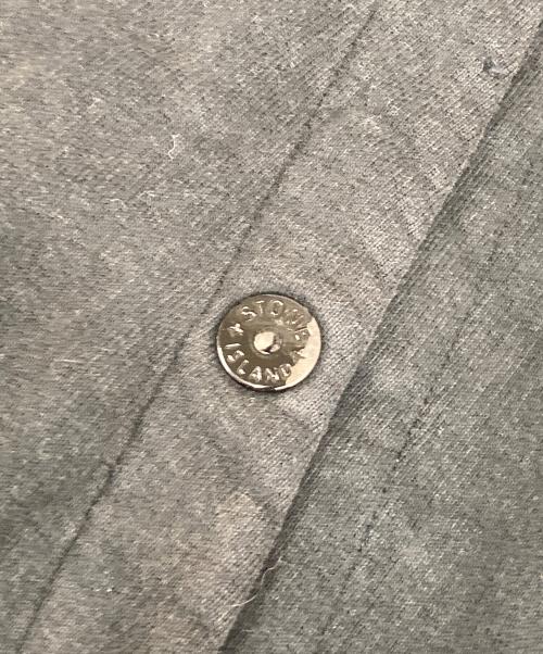 STONE ISLAND（ストーンアイランド）STONE ISLAND (ストーンアイランド) アームロゴプルオーバーパーカー ブラック サイズ:XLの古着・服飾アイテム