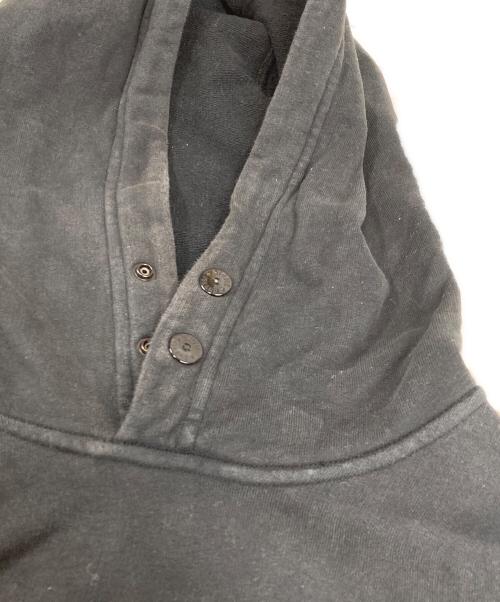 STONE ISLAND（ストーンアイランド）STONE ISLAND (ストーンアイランド) アームロゴプルオーバーパーカー ブラック サイズ:XLの古着・服飾アイテム