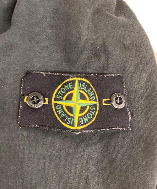 STONE ISLAND（ストーンアイランド）STONE ISLAND (ストーンアイランド) アームロゴプルオーバーパーカー ブラック サイズ:XLの古着・服飾アイテム