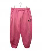 NIKE×stussyナイキ×ステューシー）の古着「U NRG FL WASHED FLC PANT」｜ピンク