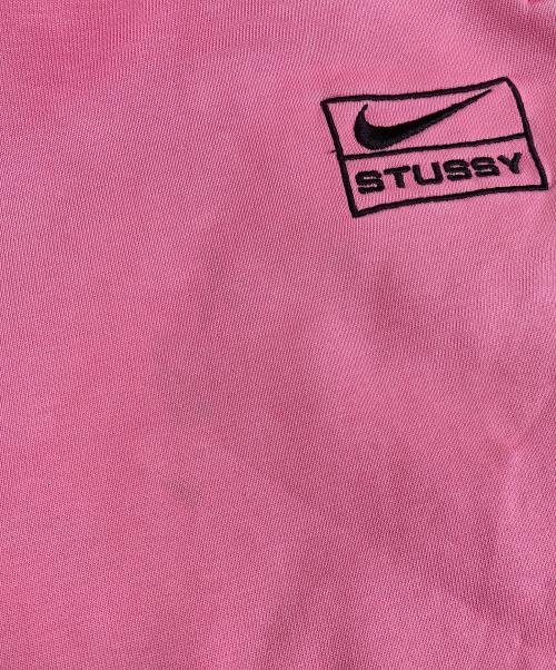NIKE（ナイキ）NIKE (ナイキ) stussy (ステューシー) U NRG FL WASHED FLC PANT ピンク サイズ:Mの古着・服飾アイテム