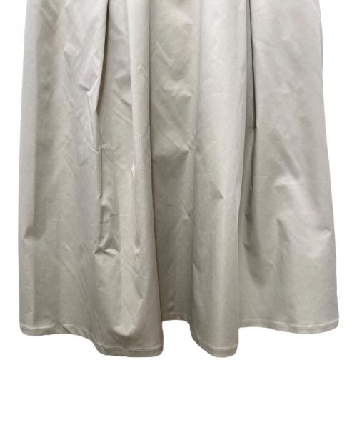 SOEJU（ソージュ）SOEJU (ソージュ) リモンタタックスカート ベージュ サイズ:Mの古着・服飾アイテム