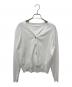 SOEJU（ソージュ）の古着「Vネックショートニットカーディガン」｜ホワイト