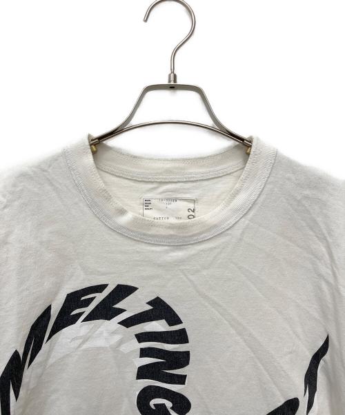sacai（サカイ）sacai (サカイ) Melting Pot T-shirts　19-0002S ホワイト サイズ:4の古着・服飾アイテム