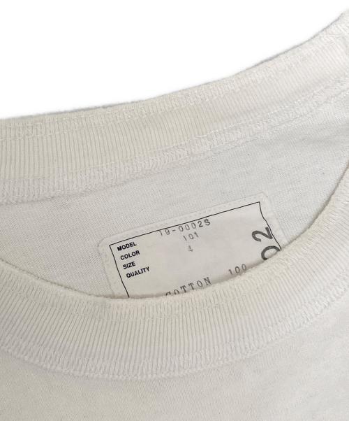sacai（サカイ）sacai (サカイ) Melting Pot T-shirts　19-0002S ホワイト サイズ:4の古着・服飾アイテム