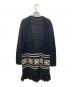 MaxMara (マックスマーラ) カシミヤ混フリンジカーディガン ブラック サイズ:S：15000円