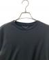theory (セオリー) Clinton Knit 2 Shirt Tail Tee ブラック サイズ:P 未使用品：5000円