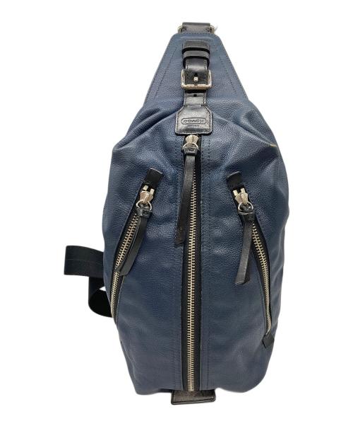 COACH（コーチ）COACH (コーチ) トンプソン ボディバッグ 70360 ブルーの古着・服飾アイテム