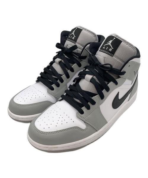 NIKE（ナイキ）NIKE (ナイキ) Air Jordan 1 Mid Light Smoke Grey/Whi サイズ:28cmの古着・服飾アイテム