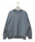STEVEN ALAN（スティーブンアラン）の古着「ウラケ セットイン クルーネック スウェット」｜ブルー