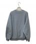 STEVEN ALAN (スティーブンアラン) ウラケ セットイン クルーネック スウェット ブルー サイズ:M：6000円