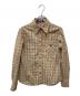 BURBERRY BLUE LABEL（バーバリーロンドンブルーレーベル）の古着「ノバチェックシャツ」｜ブラウン