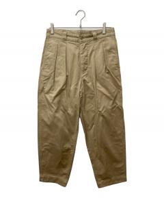 中古・古着通販】KOLOR (カラー) ウールサージスラックス 21WCM-P14103