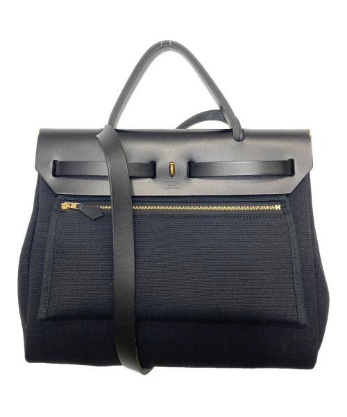 HERMES（エルメス）HERMES (エルメス) エールバッグジップPM 31ルトゥルネ ブラックの古着・服飾アイテム