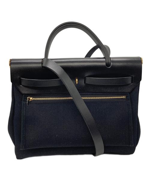 HERMES（エルメス）HERMES (エルメス) エールバッグジップPM 31ルトゥルネ ブラックの古着・服飾アイテム